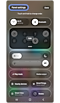 Quick settings panel with editing enabled.