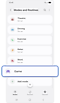 Modes and Routines screen.