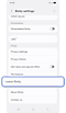 Bixby home settings screen