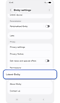 Bixby home settings screen