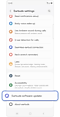 Earbuds settings home screen.