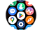 應用程式圖示列表。