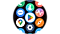 Galaxy Watch 上的應用程式圖示。