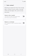 Auto restart settings.