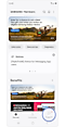 Samsung Members app home screen