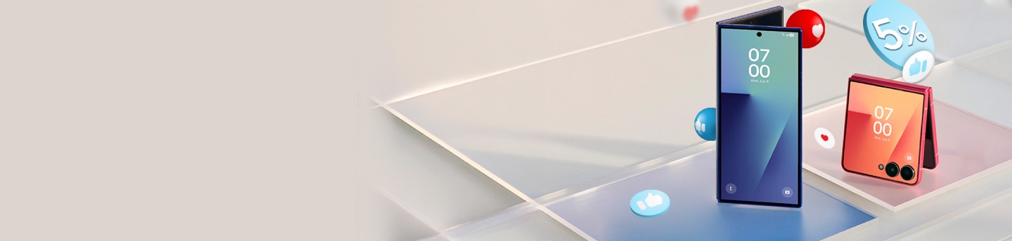 Deja una reseña sobre tu Galaxy Z Fold7 o Z Flip7 y recibe un beneficio exclusivo en tu próxima compra