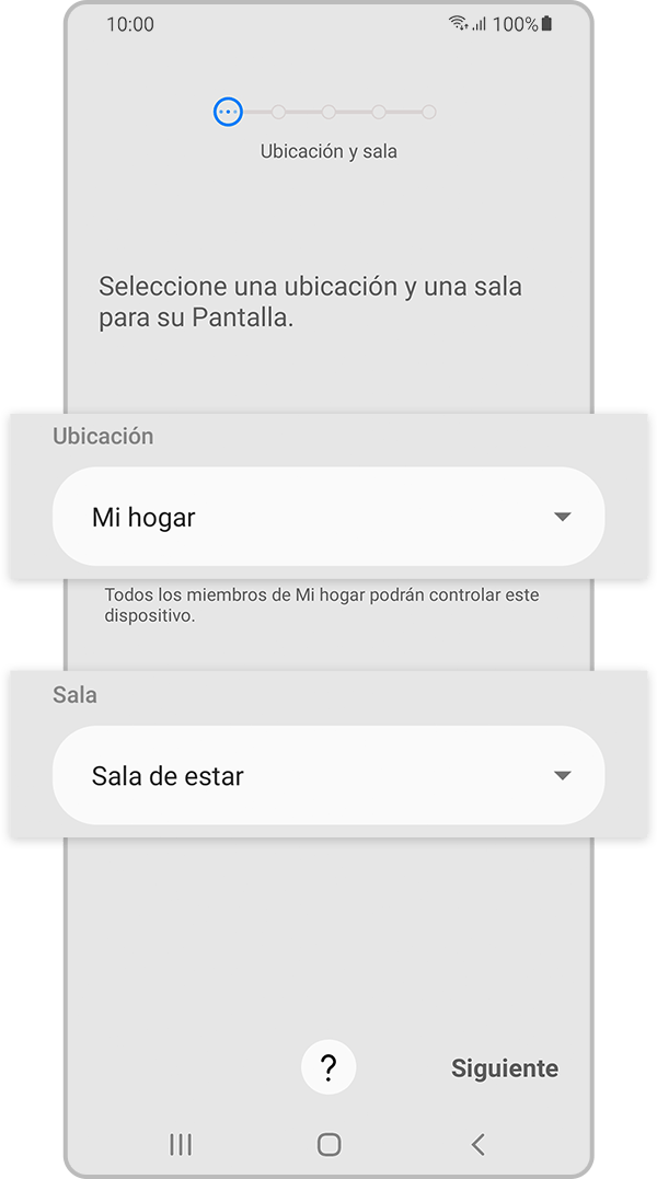 enter your location and room
