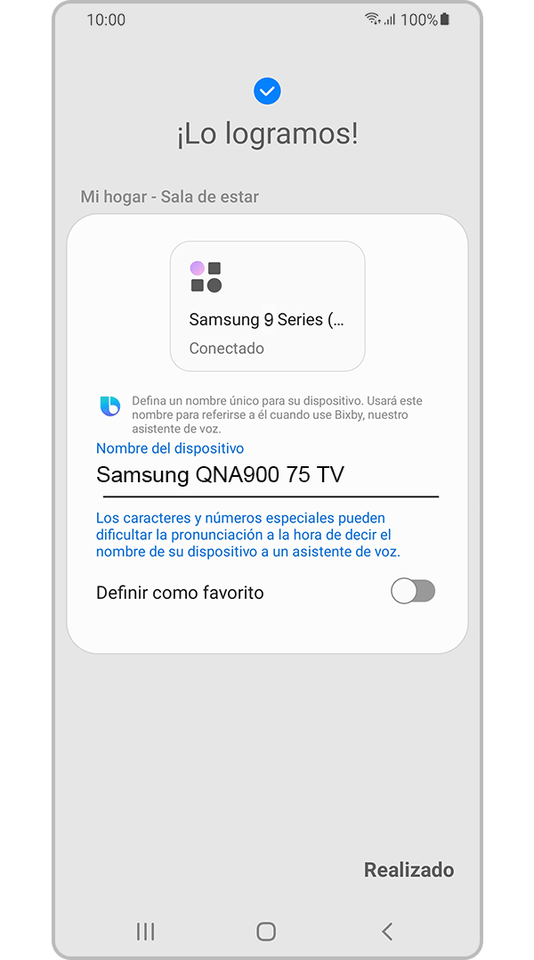 registration is complete