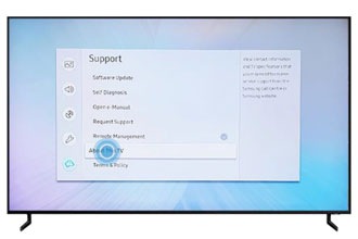 Paso 3. Selecciona Acerca de este televisor
