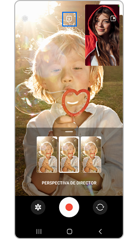 Opción de guardar de Director's View en S22