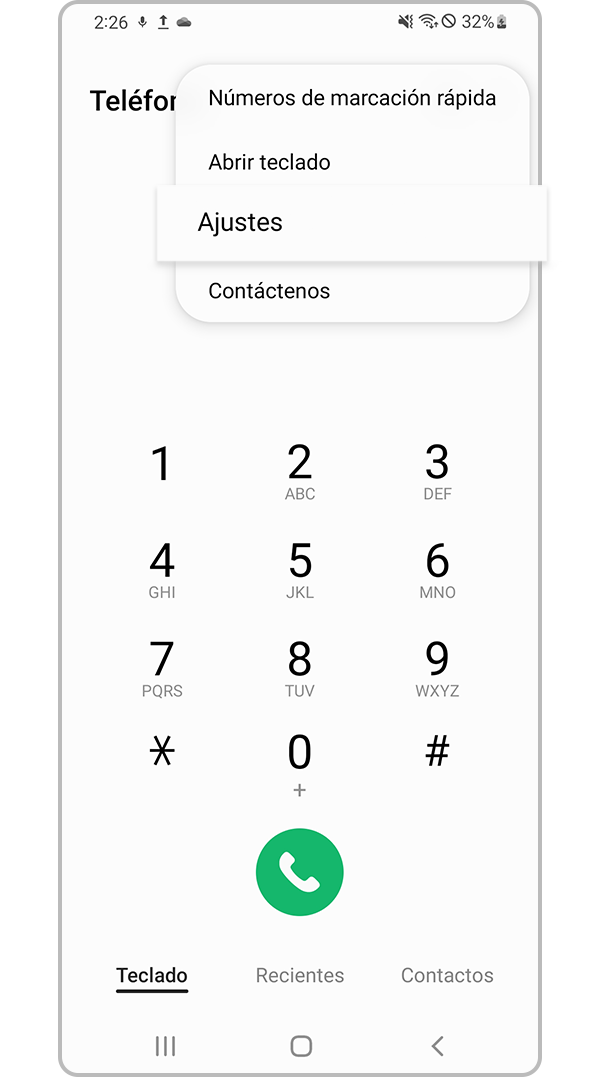 comprobación del dispositivo de bloqueo de números desconocidos