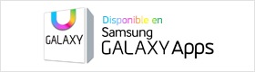 Banner de notificación de Galaxy App disponible para descarga