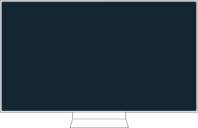 TV screen