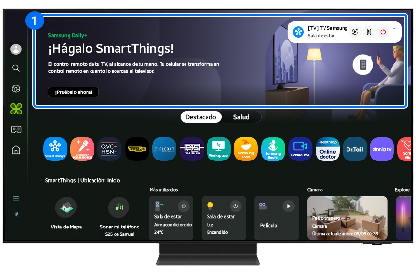 Displaying the Banner area of Samsung Daily+