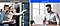 Conventional has two workers directly managing the server, but Samsung VXT CMS is managed by one person at home with a laptop.
