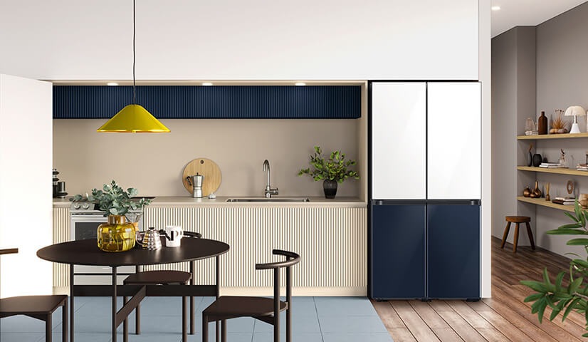 Bespoke Refrigerator FDR RF60A91R1AP Customisable Design 496 L