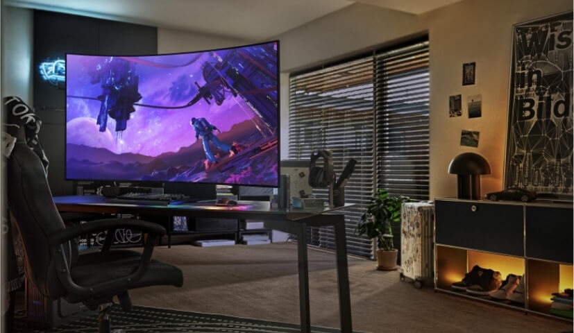 55" Odyssey Ark 2 G97NC UHD 165Hz Gaming Monitor
