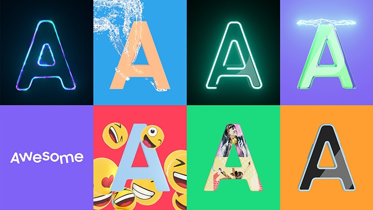 A large letter 'S' encased in a glass box that is suspended in the air. "The Epic Standard" is written below it.