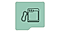 beaded phone strap icon
