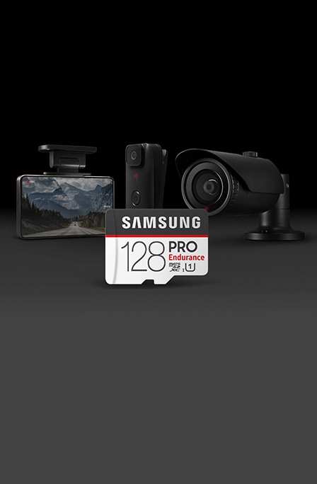 View Samsung PRO Endurance in details & explore more about constant recording confidence of this SD memory card!