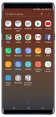 tap settings
