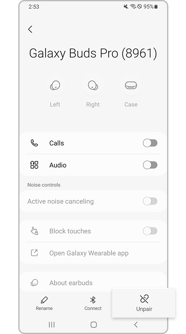 repairing device bluetooth 4