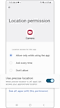 Enable Use precise location