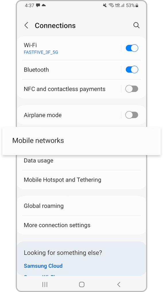 reset network settings 2
