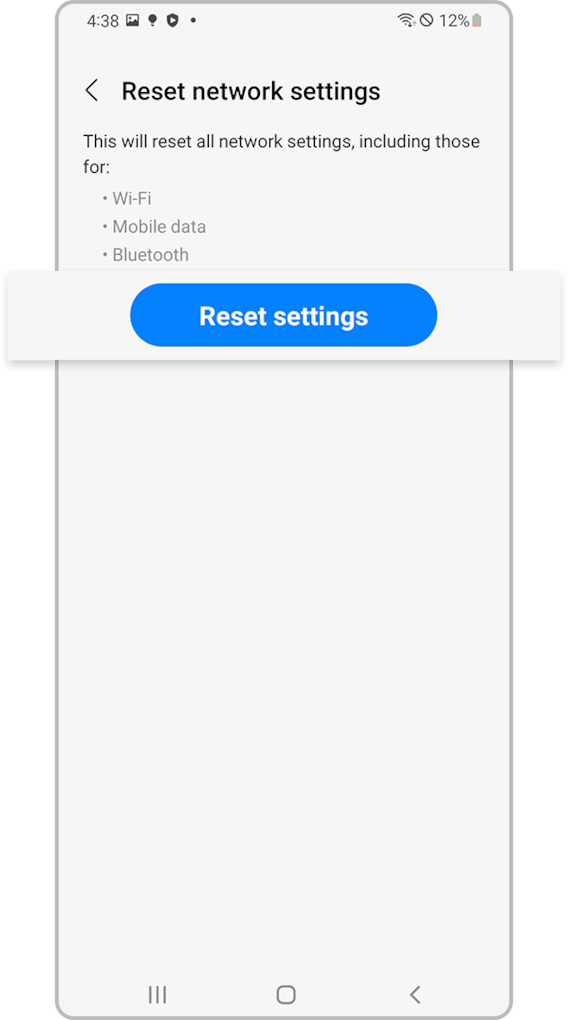 reset network settings 4