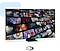 Samsung Smart TV displaying an array of panels with different streaming options.