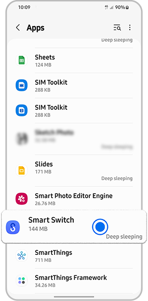 Appuyez sur Terminé pour terminer l’optimisation