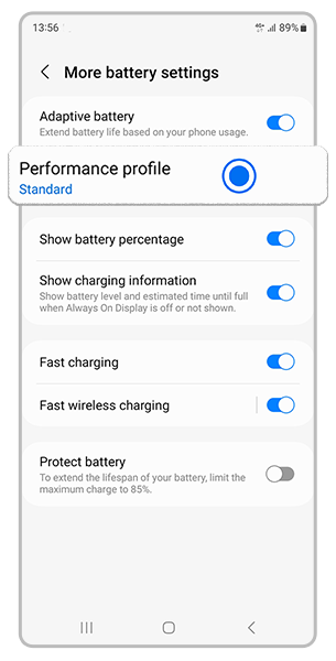 Sélectionnez les applications