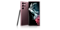 Vues arrière et avant d’un téléphone Galaxy S22 Ultra.