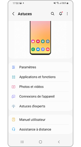 Apprenez à utiliser ONE UI 4.0 grâce aux astuces et au manuel utilisateur