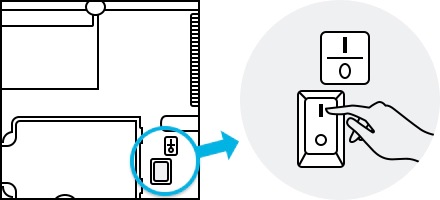 turn the emergency switch on