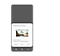 Een afbeelding van een Samsung telefoon waarop een TV staat afgebeeld die connectie wil maken met de telefoon