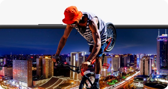 Dynamic AMOLED-display voor bioscoopwaardige beeldkwaliteit