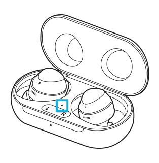 Knipperlicht Galaxy Buds