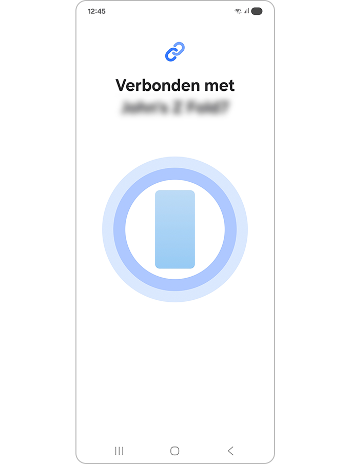 Verbinding maken met nieuw apparaat
