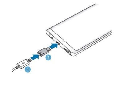 Micro USB-aansluiting