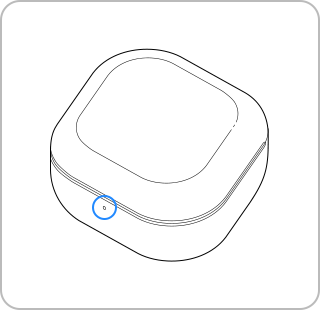 galaxy buds batterij-indicator oplaaddoosje