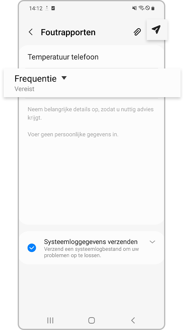 foutenrapport stap 3