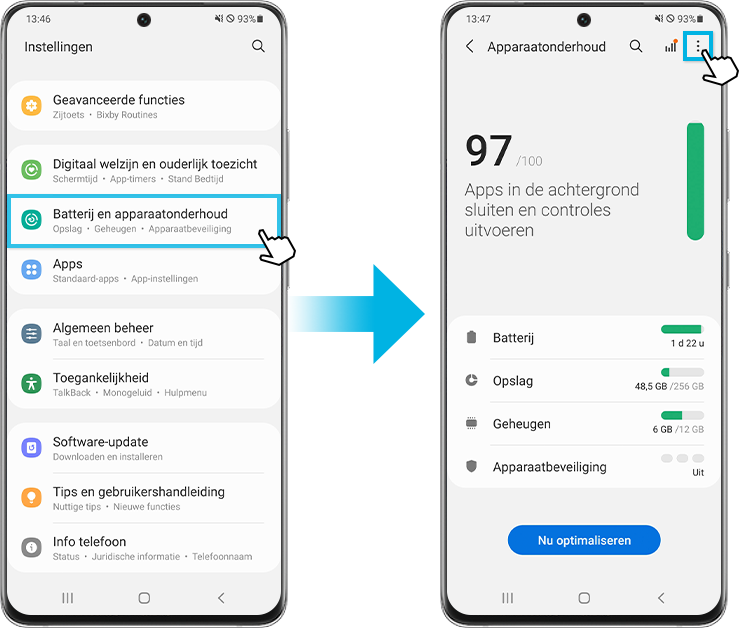 Automatisch opnieuw starten instellen stap1