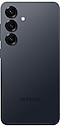Samsung Galaxy S25 i Blueblack sedd bakifrån.