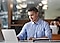 Person sitting at desk