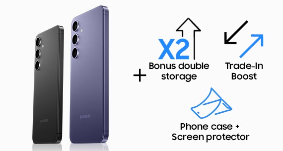 Bundle offer for Galaxy S24+