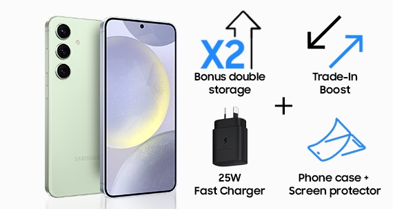 Bundle offer for Galaxy S24 Exclusive Colours