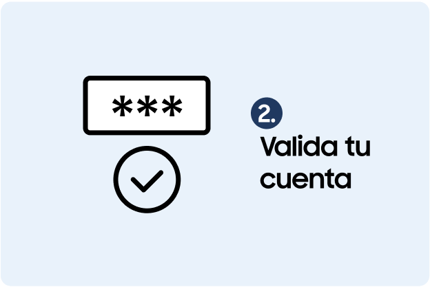 Icon of an approval in a smartphone