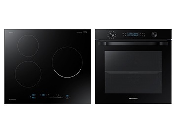 Encimera Inducción + Horno Dual Cook Black de 60 cm