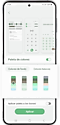 Paleta de colores recomendada por AI del fondo de pantalla